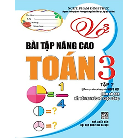 Sách - Vở Bài Tập Nâng Cao Toán Lớp 3 - Tập 2 ( Kết Nối )