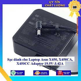 Sạc dùng cho Laptop Asus X450, X450CA, X450CC Adapter 19.5V-3.42A - Hàng Nhập Khẩu New Seal