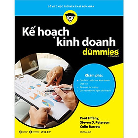 Sách - Kế Hoạch Kinh Doanh For Dummies - Thái Hà Books