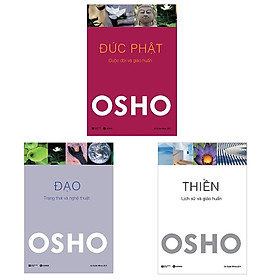 Sách - Đức Phật + Đạo + Thiền - Combo 3 Cuốn - Thái Hà Books