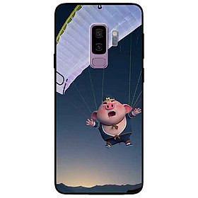 Ốp lưng in cho Samsung S9 Plus Mẫu Heo Bay
