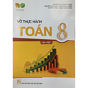 Combo Vở thực hành Toán lớp 8 tập 1+2 (Kết nối tri thức với cuộc sống)