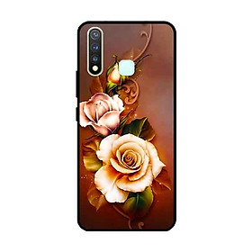 Ốp Lưng in cho Vivo Vivo Y19 /U3 /Y5s /U20 Mẫu Hoa Hồng 1 - Hàng Chính Hãng