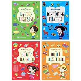Bộ 4 cuốn Bé Chơi Sáng Tạo