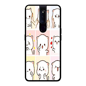 Ốp lưng cho Oppo F11 Pro MÈO 114 - Hàng chính hãng