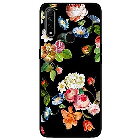 Ốp lưng dành cho Oppo A53 - A93 / F17 Pro - A31 - A8 2019 mẫu Họa Tiết Hoa Đủ Màu