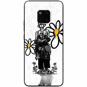 Ốp lưng in cho Huawei Mate 20 Pro Mẫu Chàng Trai Hoa Cúc