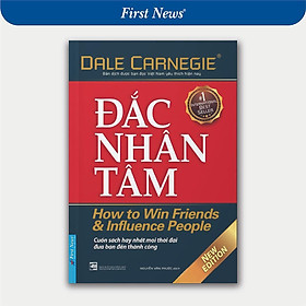 Sách - Đắc Nhân Tâm - Bìa Mềm - First News