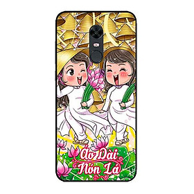 Ốp Lưng in cho Xiaomi Redmi 5 Plus Mẫu Nền SG6 - Hàng Chính Hãng