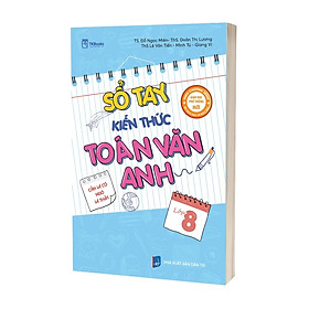 Sách - Combo Sổ tay và Làm chủ kiến thức bằng sơ đồ tư duy Lớp 8 Toán - Ngữ Văn - Tiếng Anh
