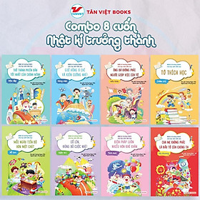 Sách - Nhật Kí Trưởng Thành Cho Học Sinh Tiểu Học - Combo 8 Cuốn - Vương Ngọc Yến - Tân Việt Books