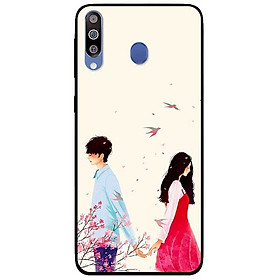 Ốp lưng dành cho Samsung M30 mẫu Anime Boy Girl
