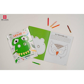 Sách Mặt Nạ - Cắt + Tô Màu - Chọn Lẻ 3 Chủ Đề - Đinh Tị Books