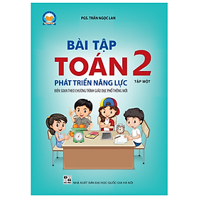 Sách Bài tập Toán 2 Phát triển năng lực Tập 1 (Bám sát SGK Cánh Diều)