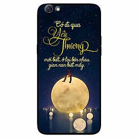 Ốp lưng in cho Oppo A71 Mẫu Đi Qua Yêu Thương