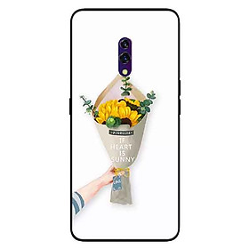 Ốp lưng in cho Oppo K3 Mẫu Bó Hoa Hướng Dương