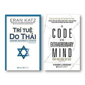 [ Thăng Long Books ] Combo Trí Tuệ Do Thái + Giải Mã Siêu Trí Tuệ