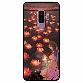 Ốp lưng dành cho Samsung S9 Plus mẫu Thả Hoa Đăng