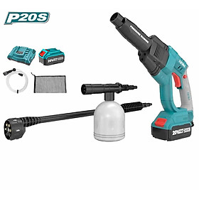 MÁY XỊT RỬA ÁP LỰC DÙNG PIN 20V/4.0AH (1 PIN 4.0AH , 1 SẠC NHANH) TOTAL TPWLI20084 - HÀNG CHÍNH HÃNG