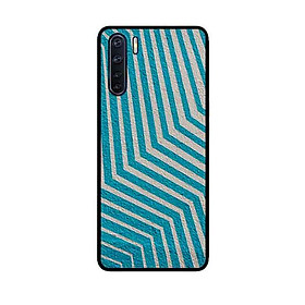 Ốp Lưng in cho Oppo A91 Mẫu Đường Xanh Nghệ Thuật - Hàng Chính Hãng