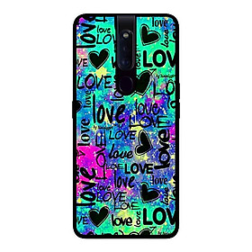 Ốp lưng cho Oppo F11 Pro nền 018 - Hàng chính hãng