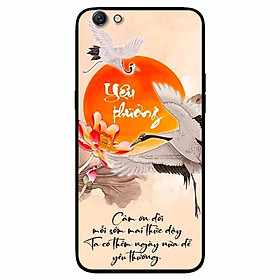 Ốp lưng in cho Oppo A71 Mẫu Yêu Thương