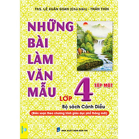 Sách - Những Bài Làm Văn Mẫu Lớp 4 - Biên soạn theo chương trình GDPT mới - Cánh Diều - ndbooks