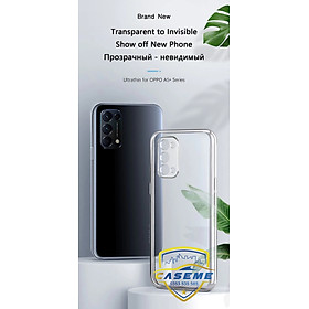Ốp lưng dành cho OPPO Reno5 silicon TPU dẻo trong suốt dày dặn chống sốc, chống xước cao cấp - Hàng chính hãng 