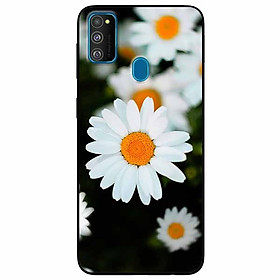 Ốp lưng dành cho Samsung M30s mẫu Cúc Trắng Mờ Ảo
