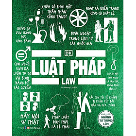 (Bìa cứng, in màu toàn bộ) LUẬT PHÁP - KHÁI LƯỢC NHỮNG TƯ TƯỞNG LỚN - DK - Lê Hương Ly dịch