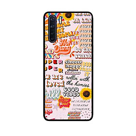Ốp Lưng in cho Oppo A91 Mẫu Họa Tiết Hướng Dương - Hàng Chính Hãng