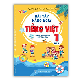 Sách - Bài tập hàng ngày tiếng việt 1 - tập 1 ( Cánh diều )