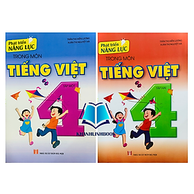 Sách - Combo Phát triển năng lực trong môn Tiếng việt lớp 4 - tập 1 + 2