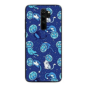 Ốp Lưng in cho Xiaomi Redmi Note 8 Pro Mẫu Chú Mèo Ngoài Không Gian - Hàng Chính Hãng