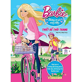 Sách Ghép Hình - Barbie Thủ Công Dựng Hình Thời Trang - Những Cô Gái Năng Động - Tân Việt Books