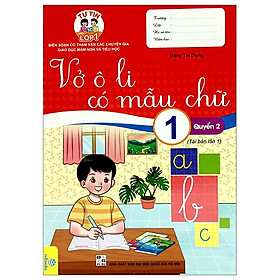 Tự Tin Vào Lớp 1 - Vở Ô Li Có Mẫu Chữ Lớp 1 - Quyển 2 (Tái Bản 2023)