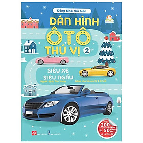 Dán Hình Ô Tô Thú Vị - Siêu Xe Siêu Ngầu