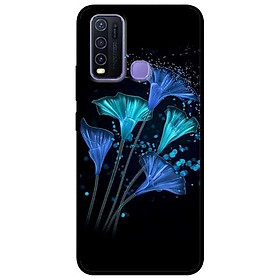 Ốp lưng dành cho Vivo Y30 - Y30i - Y50 mẫu Hoa Đêm Xanh