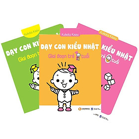 Sách - Dạy Con Kiểu Nhật - Combo 3 Tập - Kubota Kisou - Thái Hà Books