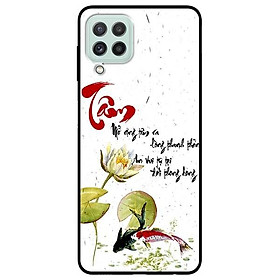 Ốp lưng dành cho Samsung A22 - Samsung S21 FE mẫu Thư Pháp Tâm