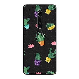 Ốp Lưng in cho Xiaomi Redmi K20 Pro Mẫu NỀN Xương Rồng - Hàng Chính Hãng