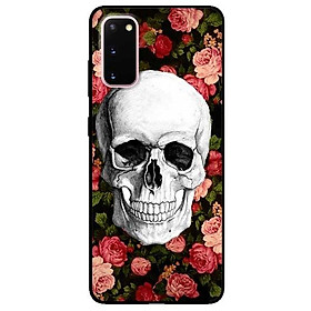 Ốp lưng dành cho Samsung S20 - S20 Plus - S20 Ultra mẫu Họa Tiết Hoa Đầu Trắng