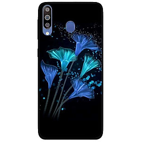 Ốp lưng dành cho Samsung M30 mẫu Hoa Đêm Xanh