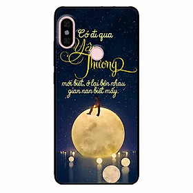 Ốp lưng in cho Xiaomi Redmi Note 6 Pro Mẫu Đi Qua Yêu Thương