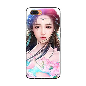 Ốp Lưng Dành Cho Oppo A12e mẫu Cung Nữ Anh Đào - Hàng Chính Hãng