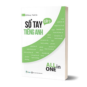Sách - Sổ Tay Kiến Thức Môn Toán Tiếng Anh Ngữ Văn - All In One - MCBooks