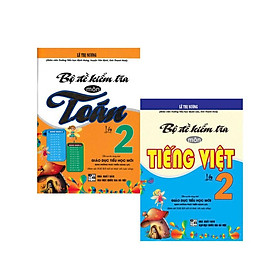 Sách - Combo Bộ Đề Kiểm Tra Môn Toán + Tiếng Việt Lớp 2 (Bám Sát SGK Kết Nối Tri Thức Với Cuộc Sống - Bộ 2 Cuốn) (HA-MK)