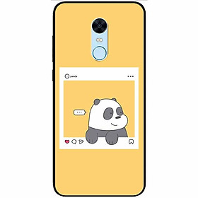 Ốp lưng dành cho Xiaomi Redmi Note 4x mẫu Chú Gấu Khung Hình