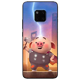Ốp lưng in cho Huawei Mate 20 Pro Mẫu Heo Tho
