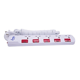 Ổ Cắm Điện Sunhouse APEX APE-OC1-5RD (4.5m) - Chính Hãng